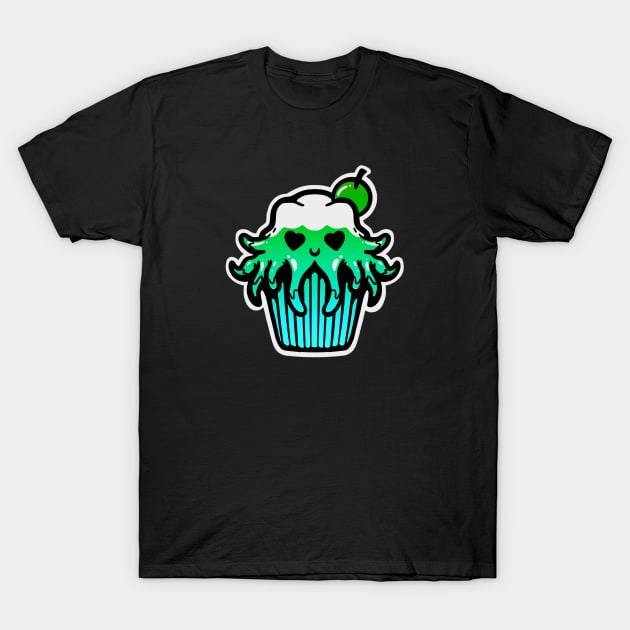 Cupcakethulhu Anyone? T-Shirt by futiledesigncompany